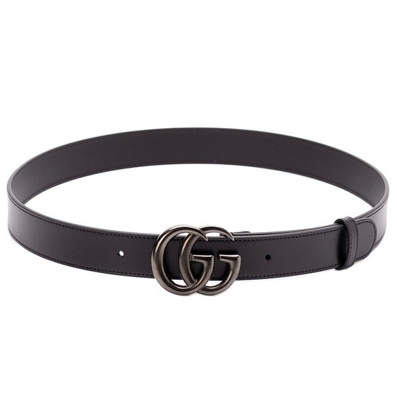 GUCCI GG logo buckle leather belt - Picture 1 of 3